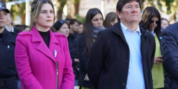 Mancini acompañó  los 142° años de San Antonio de Obligado .