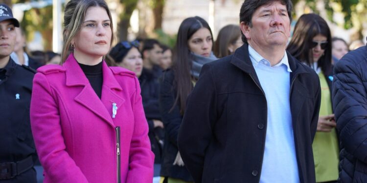 Mancini acompañó  los 142° años de San Antonio de Obligado .
