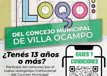 CONVOCAN A PARTICIPAR DEL CONCURSO PARA DISEÑAR EL NUEVO LOGO DEL CONCEJO MUNICIPAL DE VILLA OCAMPO.