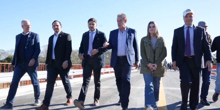 Mancini : “La inauguración del puente “El Pindö” es clave para la puesta en marcha del futuro puerto Ocampo”.
