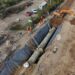 Acueducto Biprovincial Santa Fe-Córdoba: ya se colocaron más de 4.600 metros de conductos troncales.