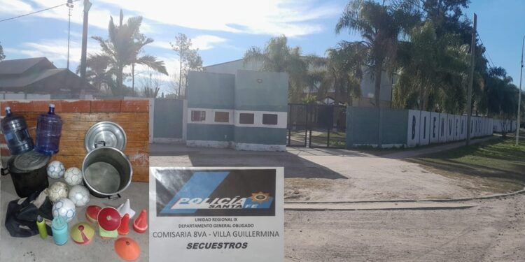 Intentó robar en el Club Centro Recreativo de Villa Guillermina y fue aprehendido por la Policía.