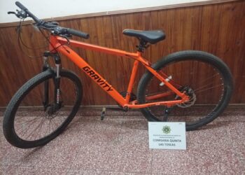 Aprehendieron a un hombre tras recuperar una bicicleta que había sido robada en Las Toscas.