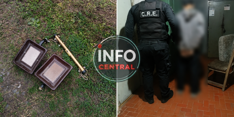 Villa Ocampo: detuvieron a un hombre con dos estufas y una cuarta de remolque cuya procedencia no pudo justificar.