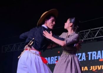 Jóvenes de Villa Ocampo representaron al norte santafesino en el Selectivo Provincial de Malambo y Danzas de Chabás.