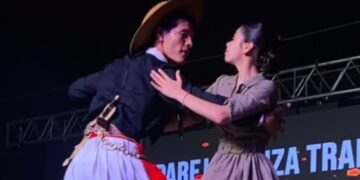 Jóvenes de Villa Ocampo representaron al norte santafesino en el Selectivo Provincial de Malambo y Danzas de Chabás.