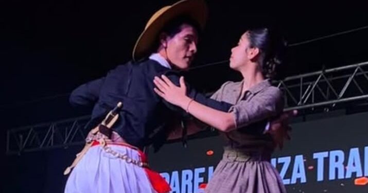 Jóvenes de Villa Ocampo representaron al norte santafesino en el Selectivo Provincial de Malambo y Danzas de Chabás.