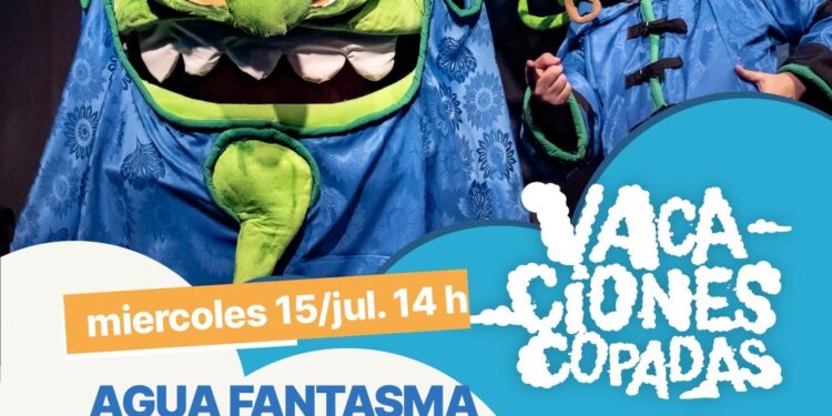 VILLA OCAMPO RECIBIRÁ LA OBRA INFANTIL “AGUA FANTASMA: LA INVASIÓN” EN EL MARCO DE VACACIONES COPADAS.