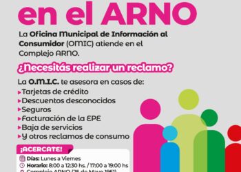 La O.M.I.C. continúa atendiendo consultas y reclamos de consumidores en el Complejo ARNO.