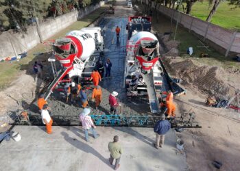 La Tercera Vía Reconquista-Avellaneda que construye la Provincia avanza con cuatro frentes de obra.