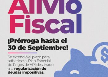 La Provincia prorrogó hasta el 30 de septiembre el Plan de Alivio Fiscal de API.