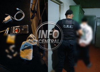 Villa Ocampo: detienen a un hombre con cinco envoltorios de presunta cocaína ocultos entre sus prendas