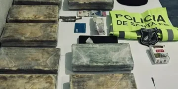 Florencia: secuestraron más de 11 kilos de cocaína durante un control en la Ruta 11.