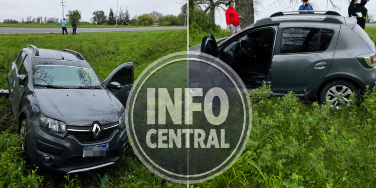 San Antonio de Obligado: Despiste en Ruta Nacional 11: un automovilista de Villa Ocampo resultó ileso.