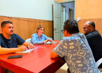 Camino a la Fiesta Patronal: Mancini se reunió con autoridades de la Orden Siervos de María.