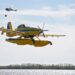 La nueva flota aérea de Santa Fe para combatir incendios realizó con éxito las primeras pruebas.
