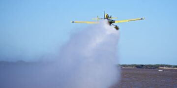 Coudannes sobre la nueva flota área para combatir incendios: “Cuando se administra con honestidad, la plata alcanza para hacer inversiones que parecían imposibles”.
