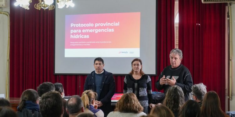 Fenómeno de El Niño: Santa Fe fue sede del segundo encuentro de capacitación para equipos de salud.
