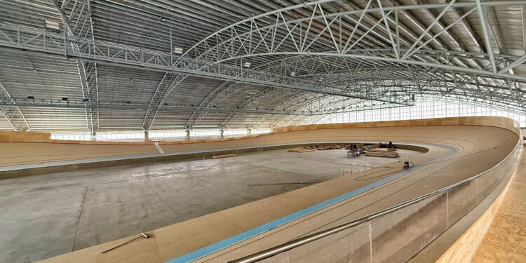 Juegos Suramericanos: mañana se inaugura el Invencible Velódromo.