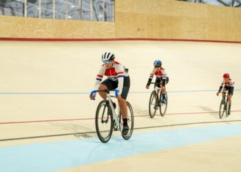 El Invencible Velódromo, una pista de nivel internacional para el deporte santafesino.