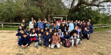 ESTUDIANTES DE LA ESCUELA N.º 470 VISITARON LA RESERVA NATURAL MUNICIPAL EL PINDÓ.