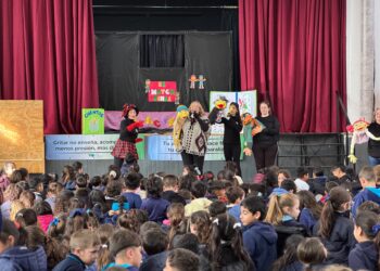 Villa Ocampo celebró el Mes de las Infancias con una propuesta de teatro.