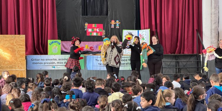 Villa Ocampo celebró el Mes de las Infancias con una propuesta de teatro.