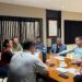 VILLA OCAMPO: EL INTENDENTE CRISTIAN MAREGA RECIBIÓ AL BLOQUE DE CONCEJALES EN EL PALACIO MUNICIPAL.