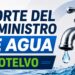 COTELVO anuncia un corte total de agua potable.