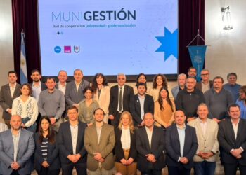 EL INTENDENTE CRISTIAN MAREGA PARTICIPÓ DE LA FIRMA DEL CONVENIO MUNIGESTIÓN 2026 EN LA UNIVERSIDAD NACIONAL DEL LITORAL.