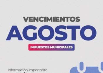 La Municipalidad de Villa Ocampo recuerda los vencimientos de los impuestos municipales correspondientes a agosto.