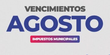La Municipalidad de Villa Ocampo recuerda los vencimientos de los impuestos municipales correspondientes a agosto.