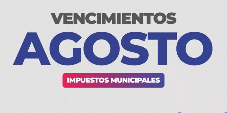 La Municipalidad de Villa Ocampo recuerda los vencimientos de los impuestos municipales correspondientes a agosto.