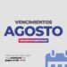La Municipalidad de Villa Ocampo recuerda los vencimientos de los impuestos municipales correspondientes a agosto.