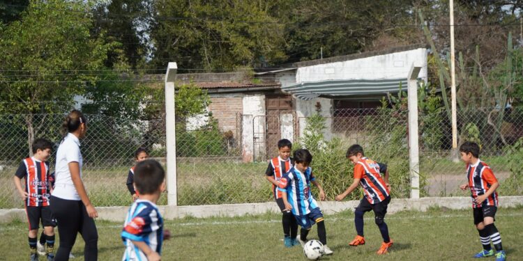Cambio de escenario: la quinta fecha de la Liga de Desarrollo de Fútbol Infantil se jugará en Racing “El Campesino”.