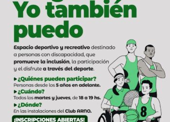 VILLA OCAMPO IMPULSA EL PROGRAMA “YO TAMBIÉN PUEDO”, UN ESPACIO DEPORTIVO Y RECREATIVO PARA PERSONAS CON DISCAPACIDAD.