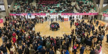 Juegos Suramericanos 2026: Pullaro inauguró el Invencible Santa Fe en la capital provincial.