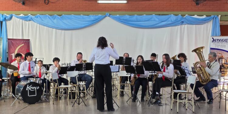 LA BANDA DE MÚSICA “CIUDAD DE VILLA OCAMPO” PARTICIPÓ DE UN ENCUENTRO DE ORQUESTAS, BANDAS Y ENSAMBLES EN RECONQUISTA.