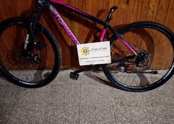 VILLA OCAMPO: HALLARON DESARMADA UNA BICICLETA QUE HABÍA SIDO ROBADA.