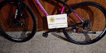 VILLA OCAMPO: HALLARON DESARMADA UNA BICICLETA QUE HABÍA SIDO ROBADA.