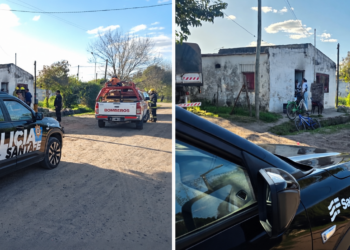 LAS TOSCAS: UNA VELA ENCENDIDA CAYÓ SOBRE UNA CAMA Y PROVOCÓ UN INCENDIO.
