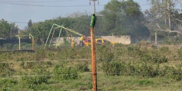 LAS TOSCAS: INCENDIO EN EL EX POLIDEPORTIVO MUNICIPAL.