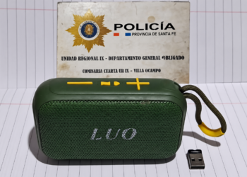 VILLA OCAMPO: RECUPERARON ELEMENTOS SUSTRAÍDOS DE UNA VIVIENDA.
