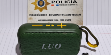 VILLA OCAMPO: RECUPERARON ELEMENTOS SUSTRAÍDOS DE UNA VIVIENDA.