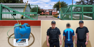 VILLA GUILLERMINA: APREHENDEN A UN HOMBRE TRAS SER SORPRENDIDO DENTRO DE UN PREDIO.