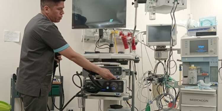 Reconquista: ya está operativa la nueva torre de endoscopía del Hospital Central.