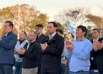 EL INTENDENTE CRISTIAN MAREGA PARTICIPÓ DEL 142.º ANIVERSARIO DE TACUARENDÍ Y DE LA INAUGURACIÓN DE SU NUEVO S.U.M.