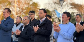 EL INTENDENTE CRISTIAN MAREGA PARTICIPÓ DEL 142.º ANIVERSARIO DE TACUARENDÍ Y DE LA INAUGURACIÓN DE SU NUEVO S.U.M.