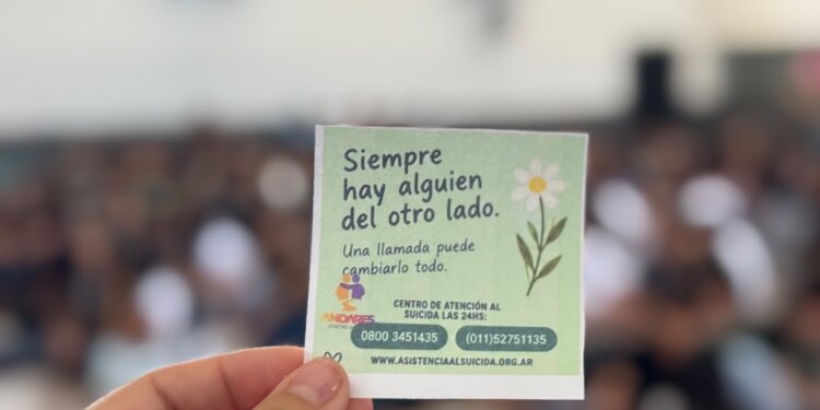 Villa Ocampo llevó adelante una jornada de prevención y acompañamiento frente al suicidio.