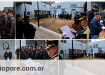162 AÑOS DE SERVICIO: LA UR IX RINDIÓ HOMENAJE A LOS POLICÍAS CAÍDOS EN CUMPLIMIENTO DEL DEBER.